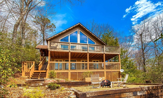 Brevard Cabin | Brevard Cabin - mountain views, lake access, golf, close to hiking & waterfalls
