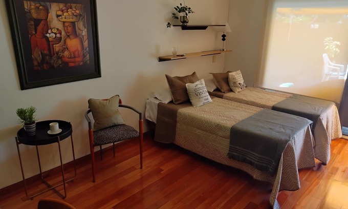 Belgrano Apartment | Bright and cozy studio, large terrace. Elegant building in Belgrano