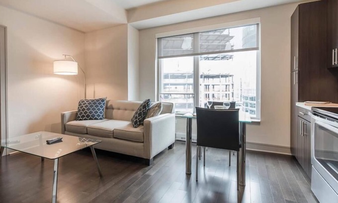 Seaport District Apartment | Bright & Clean 1BR | Work Remote | Boston Harbor by GLS