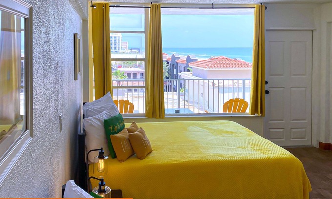 East Daytona Apartment | BRIGHT SUNNY HAPPY Beachside Condo!