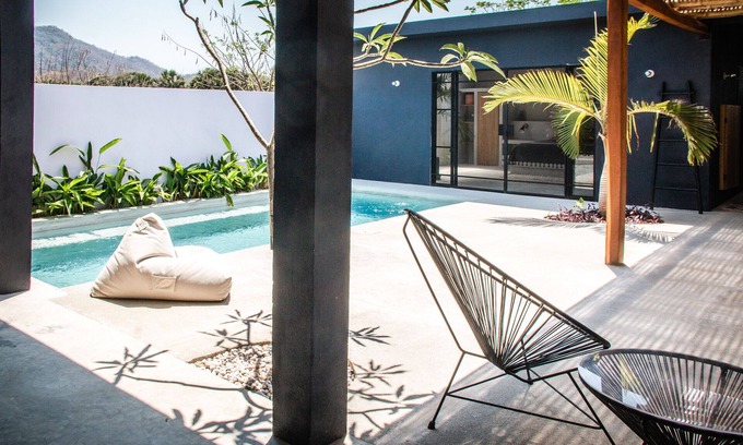 Troncones House | Brutalist Chic Beach Bungalow with Pooln