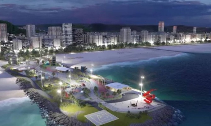 Jose Menino Apartment | BUILDING FACING THE SEA AND OUTLET - WI-FI, SUN UMBRELLA, COOLER AND CHAIRS