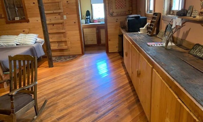 Custer County Cabin | Bunkhouse on Working Ranch/Bird Sanctuary. Cozy, cabin w. bathroom and kitchen