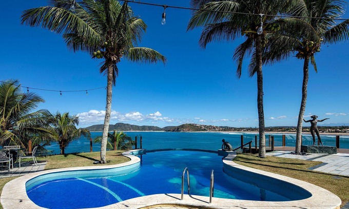 Ferradurinha Villa | Buz045 - Luxury Mansion with beautiful sea view in Buzios