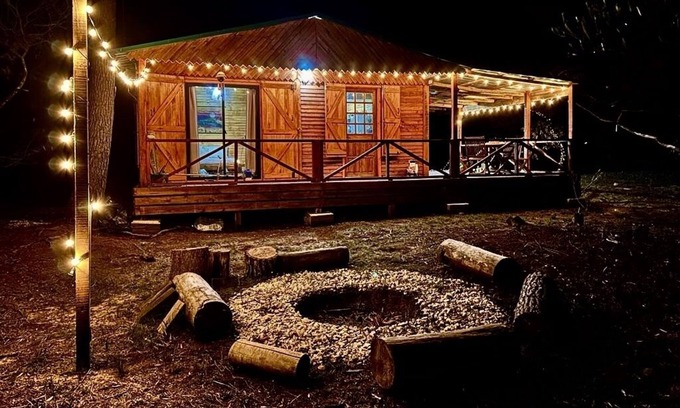 Oceania del Polonio Cabin | Cabaña de la Tierra, en el Bosque de Oceania del Polonio