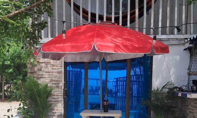 La Boquilla Cabin | Cabaña en la Playa Frente al mar en Cartagena