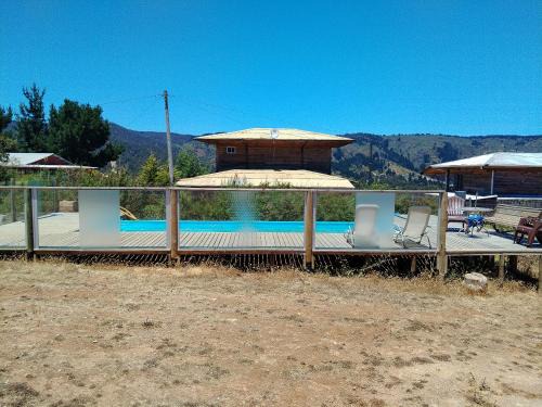 Valparaiso Resort | Cabaña familiar y piscina valentina