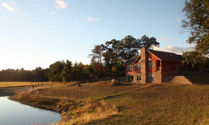 Wisconsin Dells Cabin | Cabin In The Middle Of 72 Acres ~ Private Swim Pond ~ Memorial Day to Labor Day