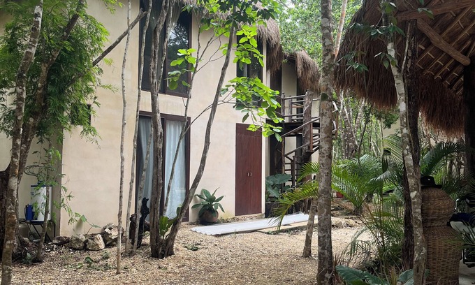 Tulum Cabin | Cabins in the middle of the Mayan jungle in Tulum with cenote type pool