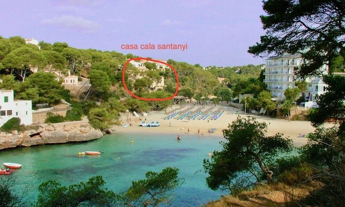 Cala Santany House | CALA SANTANYI LUXURY VACATION HOUSE DIRECT ACCESS TO THE BEACH