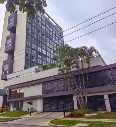 San Antonio Apartment | Cali - Apartaestudios Edificio Miro Living Refugio