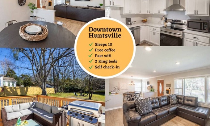Huntsville House | Cali · Relax & Unwind - Downtown Huntsville (Sleeps 10)
