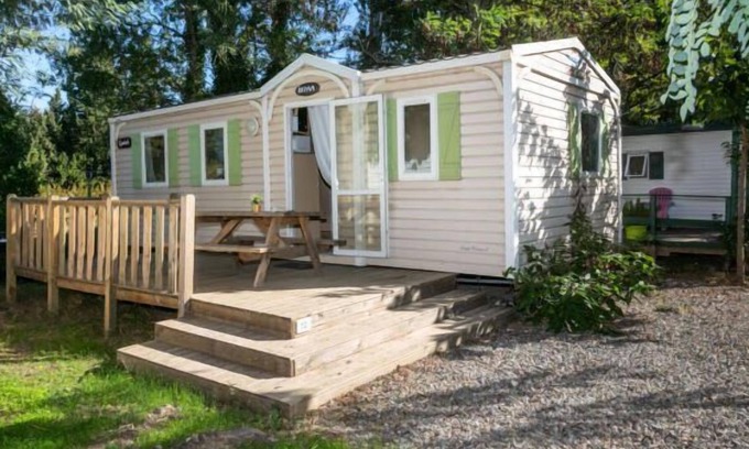 Nefiach House | Camping La Garenne* - Premium 4-room mobile home for 6/8 people