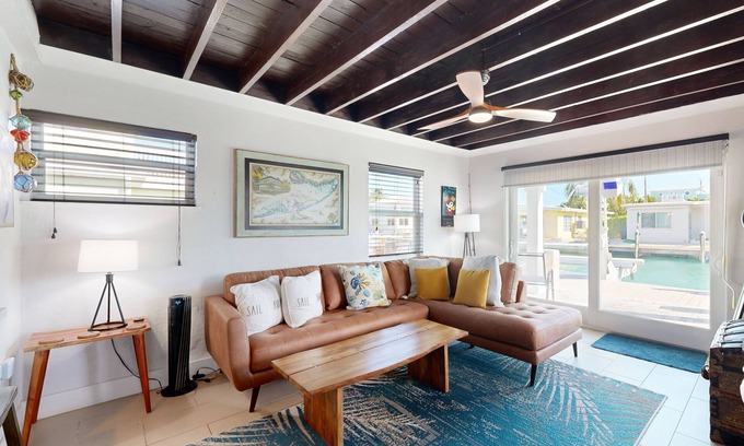 Little Venice House | Canal-front home remodeled for HGTV with private swimming pool