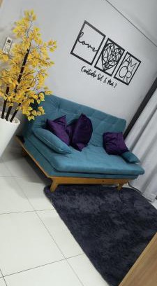 Vilamar Apartment | Cantinho Sol & Mar 2 Pé na Areia frente ao Mar com churrasqueira na sacada e Piscina