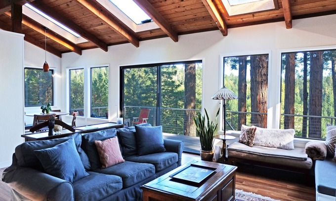 Anchor Bay House | Canyon View Cabin in the Redwoods