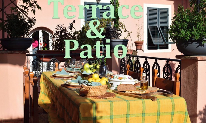 Lucca Historical Center Apartment | Carmine Charme and Terrace - Lucca walled city Tuscany 140 m2.