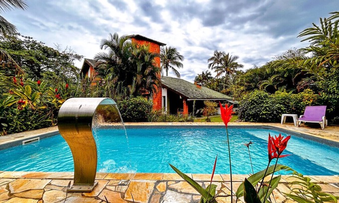 Praia do Toque-Toque Pequeno House | Casa à 180m da Praia do Toque Toque Pequeno/SP