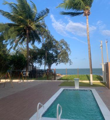Pilar House | Casa à beira mar com piscina em Itamaracá
