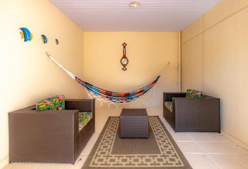 Caioba House | Casa 3 quartos com Wi-Fi, Ar e Churrasqueira