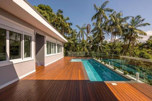 Costa e Silva House | Casa alto padrão piscina aquecida