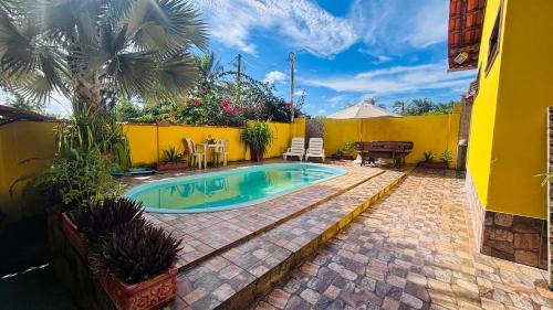 Aritagua Villa | Casa Amarela na praia para 13 pessoas