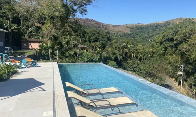 Conceicao de Jacarei House | Casa Angra Portogalo 4 Suítes Alto Padrão Piscina e Lazer Completo Privativo