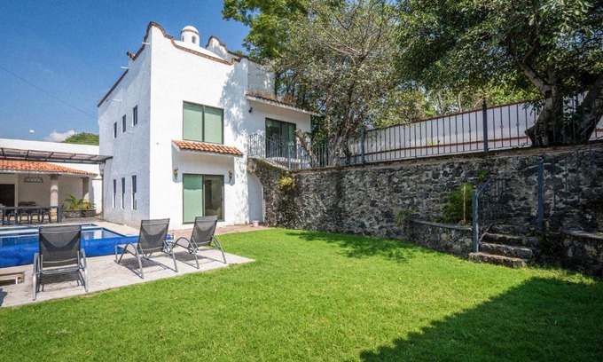 Jiutepec House | Casa Cactus5BR/Asador/Alberca Privada c/caldera