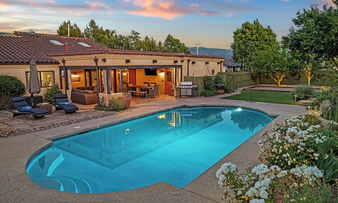 Santa Ynez House | Casa Calzada: Private Retreat w/Pool & Vineyard!