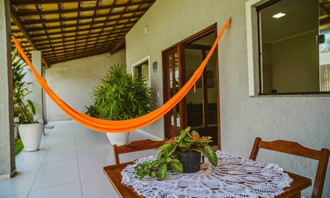 Coqueiro Ski Chalet | Casa com Wi-Fi a 200m da Praia em Luís Correia/PI