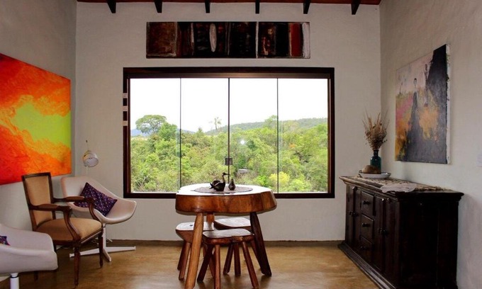 Alto Paraiso de Goias House | Casa CRISTAL - FAZENDA VILA XUÁ