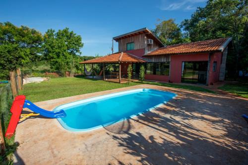 Dourados House | Casa de campo com piscina próxima ao aeroporto de Dourados