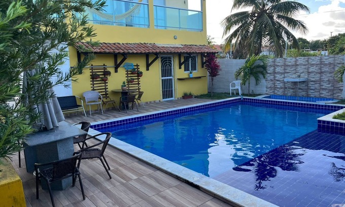 Conde House | Casa em Jacumã com Piscina e Vista MAR