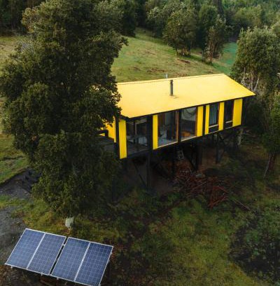 Los Ladrillos House | Casa Embarcadero, casa de montaña en Cochamó