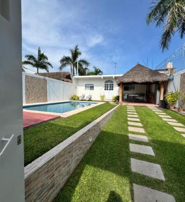 Tequesquitengo House | Casa Gaviota Casa Con Alberca y Palapa