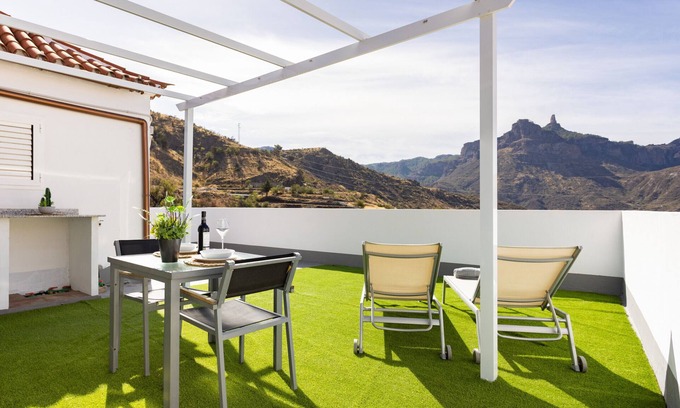 Tejeda Apartment | Casa Isabela with Roque Nublo view