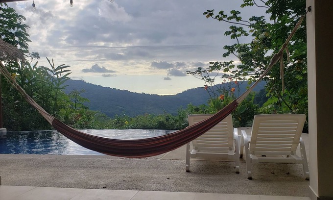Cascada Azul House | Casa Kendall Baru 18-Infinity Pool Ocean Breeze Jungle Vibes in an Epic Retreat
