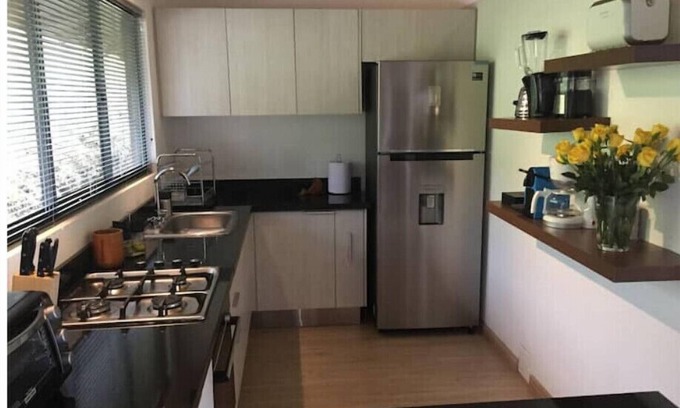 Choconta Cabin | Casa Loma, Modern with a view of the Sisga Reservoir