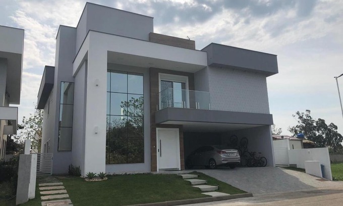 Cachoeira do Bom Jesus House | Casa Luxo com piscina a 500 metros da praia