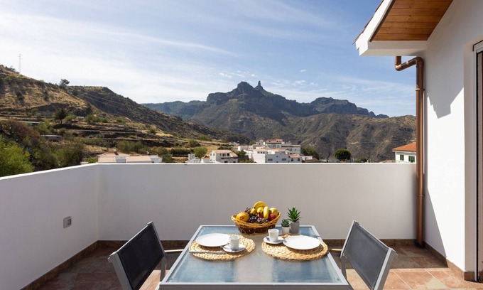 Tejeda Apartment | Casa Maria with Roque Nublo view