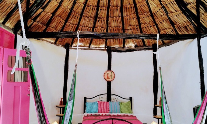 Izamal Hotel | Casa Maya: Pool + Wifi-Starlink + Sustainability Tour