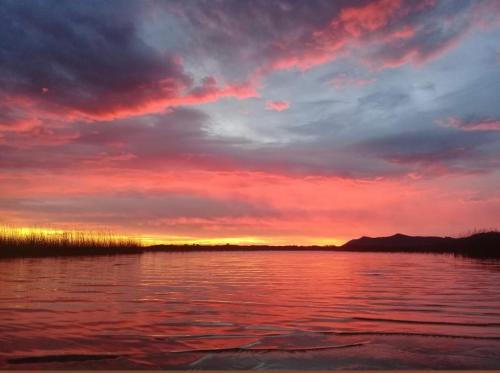 Osorio House | Casa na lagoa do Palmital com acesso à lagoa na propriedade e localizada apenas a 13 km da praia de Atlântida Sul e do Centro de Osório Lugar com Natureza-Wi-Fi 1 cama de casal e um beliche 2 solteiros