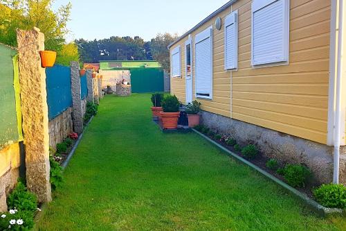 O Grove House | Casa natural con cenador en jardín y parking