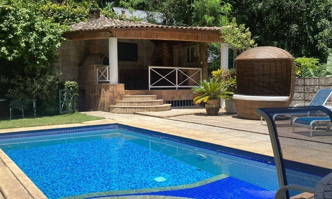 Zona Sul House | CASA NO ALTO DA LAGOA - Breathtaking View and Cool Atlantic Forest