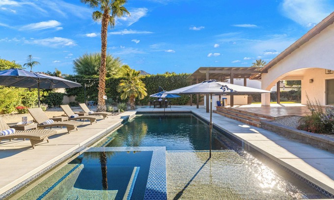 Desert Club Estates House | Casa Paloma by VARE | Pool+Spa, BBQ, Fire-Pit, HUGE yard!