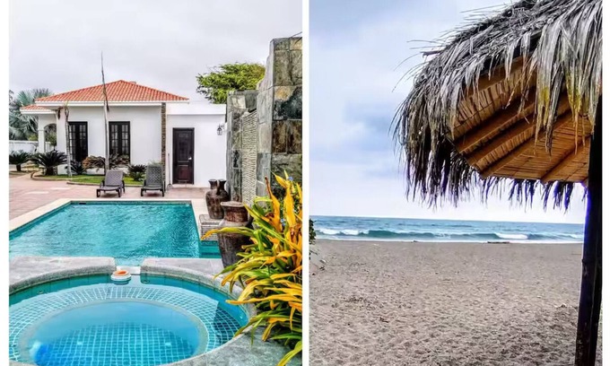 Puerto Cayo House | Casa playera, Roya