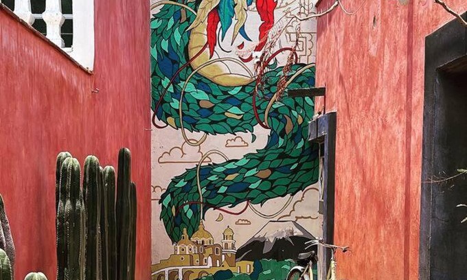 Cholula House | Casa Quetzalcóatl a dos Calles del Zócalo y a 3 de la Pirámide