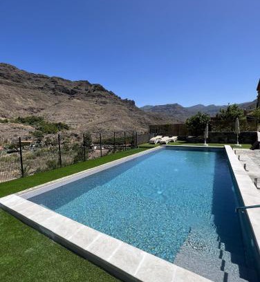 Mogan Apartment | Casa rural con baño adaptado y piscina en Mogán