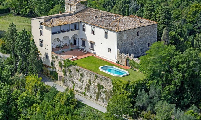 San Casciano in Val di Pesa House | Castello Lorenzo, Heart of Tuscany, Renaissance Villa with Pool