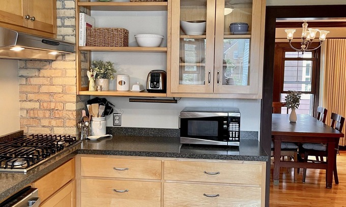 Two Rivers House | Cate's Place: Charming home just minutes from Ice Age Trail & Neshotah Beach